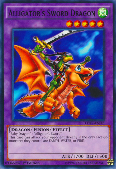 Alligator's Sword Dragon [LDK2-ENJ43] Common | Rock City Comics