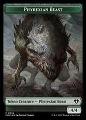 Eldrazi Scion // Phyrexian Beast Double-Sided Token [Commander Masters Tokens] | Rock City Comics