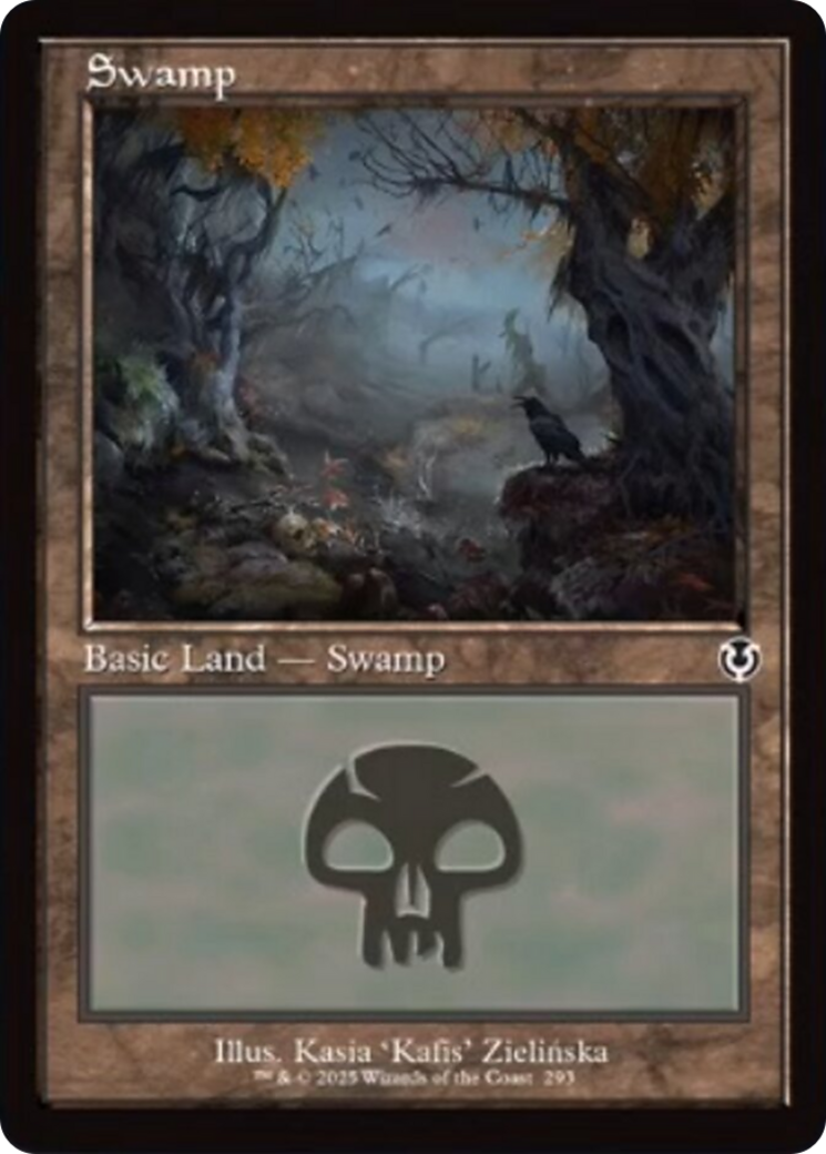 Swamp (293) (Retro Frame) [Innistrad Remastered] | Rock City Comics