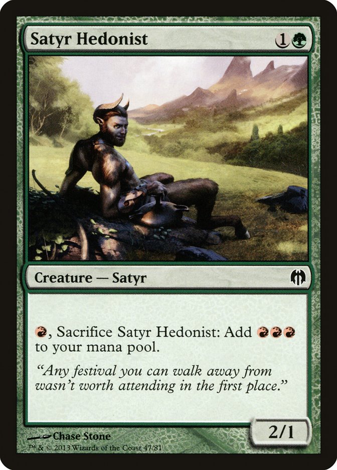 Satyr Hedonist [Duel Decks: Heroes vs. Monsters] | Rock City Comics