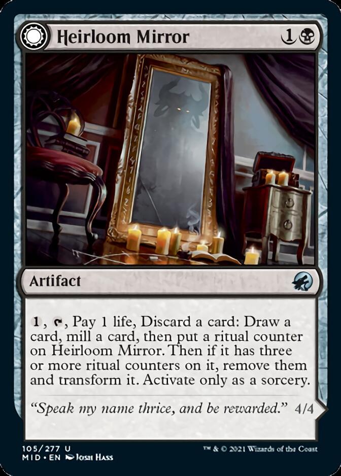 Heirloom Mirror // Inherited Fiend [Innistrad: Midnight Hunt] | Rock City Comics