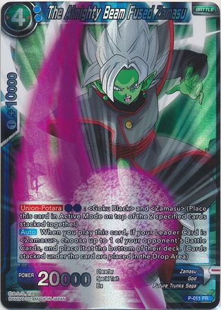 The Almighty Beam Fused Zamasu (P-011) [Promotion Cards] | Rock City Comics