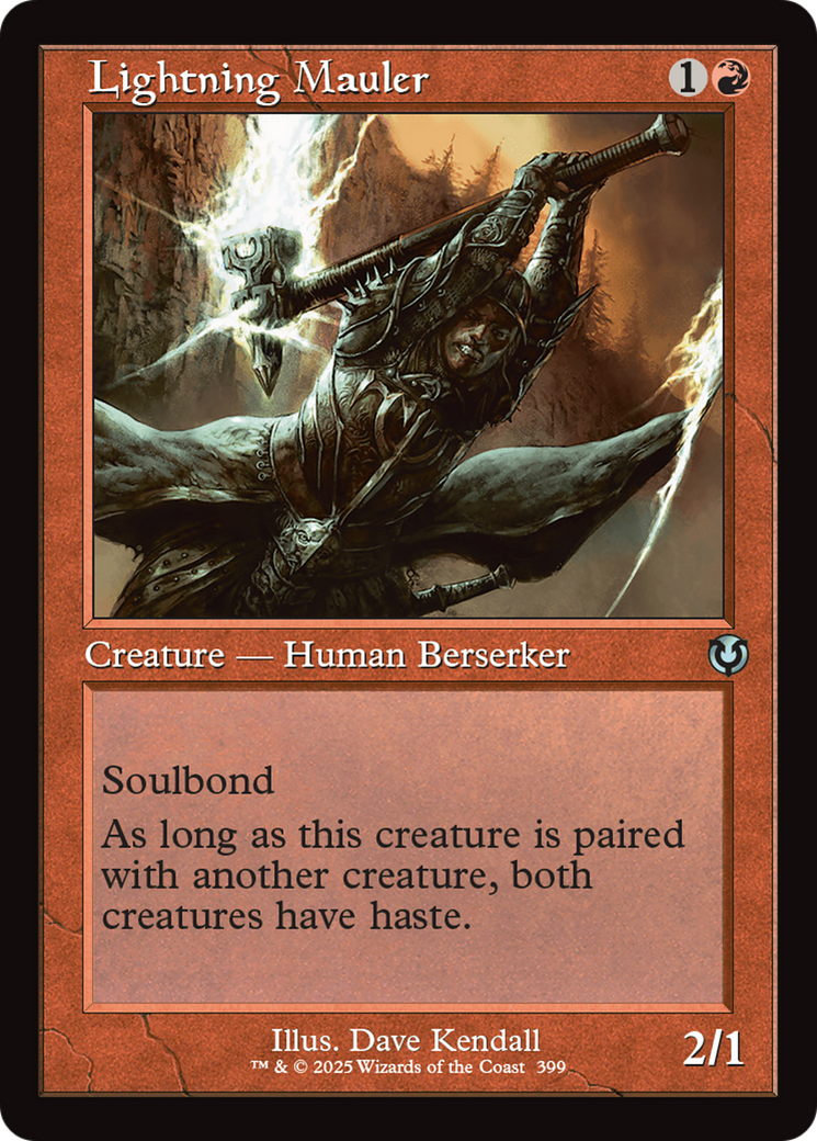 Lightning Mauler (Retro Frame) [Innistrad Remastered] | Rock City Comics