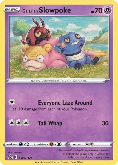 Galarian Slowpoke (SWSH126) [Sword & Shield: Black Star Promos] | Rock City Comics