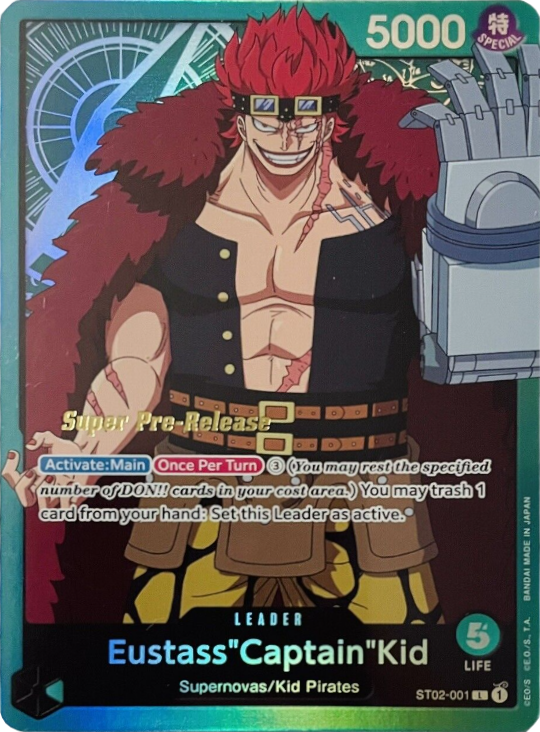 Eustass"Captain"Kid (001) [Super Pre-Release Starter Deck: Worst Generation] | Rock City Comics