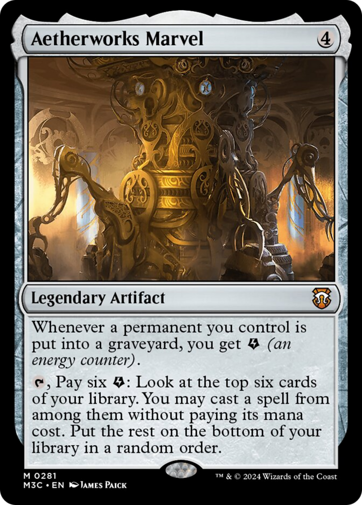 Aetherworks Marvel [Modern Horizons 3 Commander] | Rock City Comics