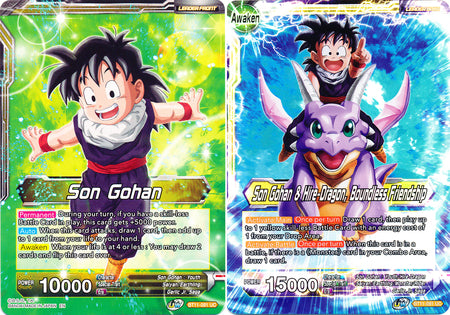 Son Gohan // Son Gohan & Hire-Dragon, Boundless Friendship (BT11-091) [Vermilion Bloodline] | Rock City Comics