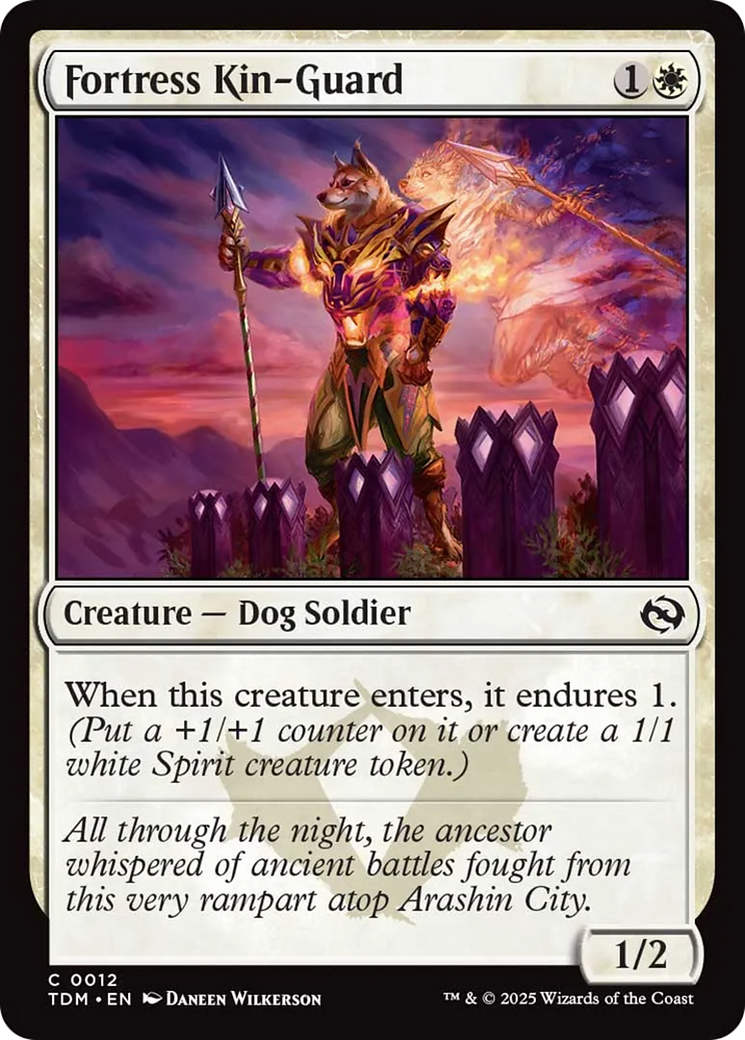 Fortress Kin-Guard [Tarkir: Dragonstorm] | Rock City Comics