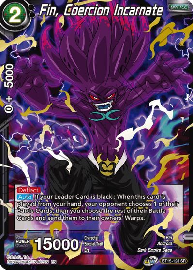 Fin, Coercion Incarnate (BT15-128) [Saiyan Showdown] | Rock City Comics