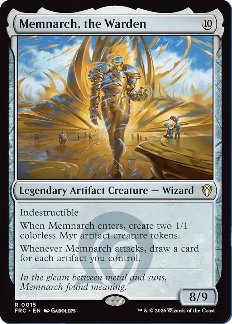Memnarch, the Warden [Reality Fracture Commander] | Rock City Comics