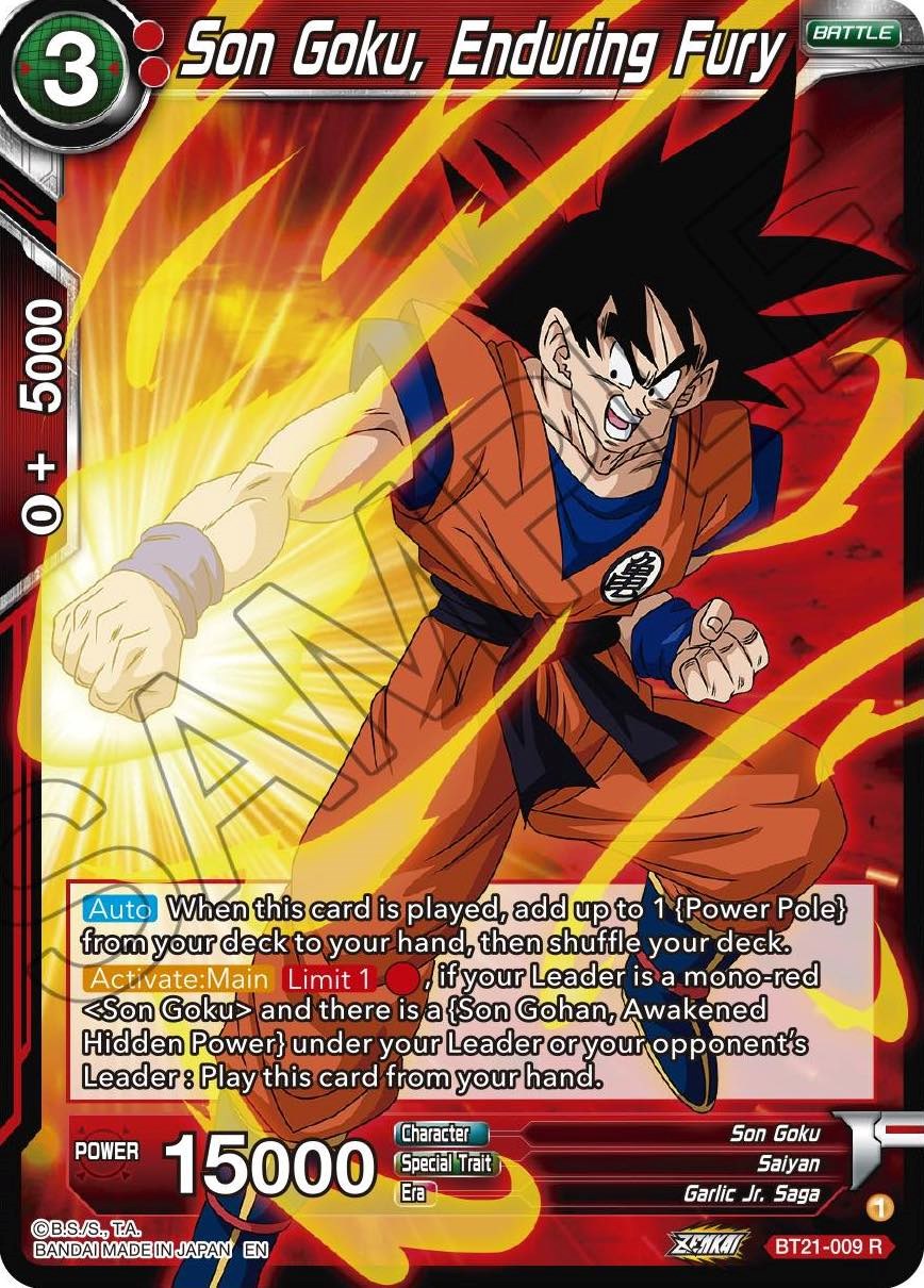 Son Goku, Enduring Fury (BT21-009) [Wild Resurgence] | Rock City Comics