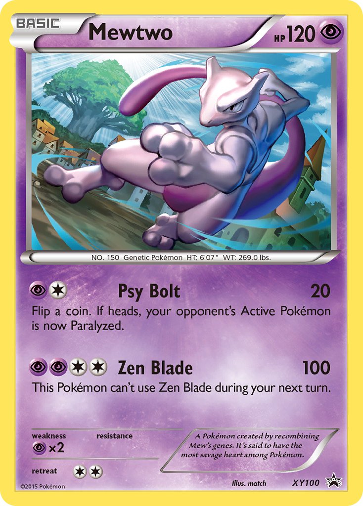 Mewtwo (XY100) [XY: Black Star Promos] | Rock City Comics