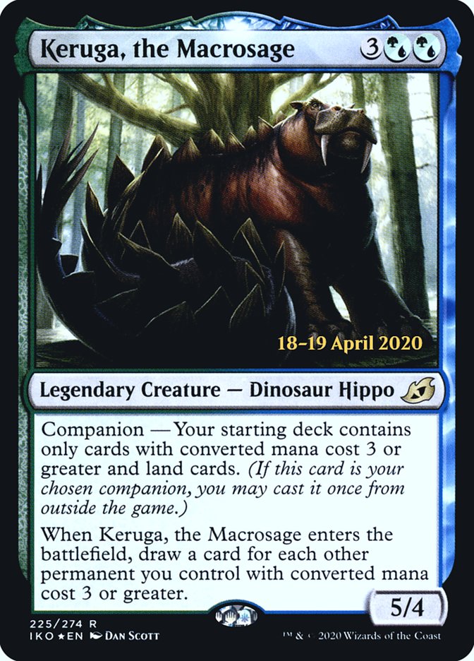 Keruga, the Macrosage [Ikoria: Lair of Behemoths Prerelease Promos] | Rock City Comics