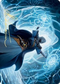Frost Augur Art Card (Gold-Stamped Signature) [Kaldheim Art Series] | Rock City Comics