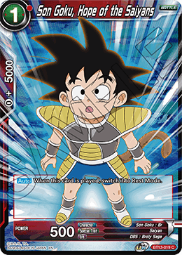 Son Goku, Hope of the Saiyans (Common) (BT13-019) [Supreme Rivalry] | Rock City Comics