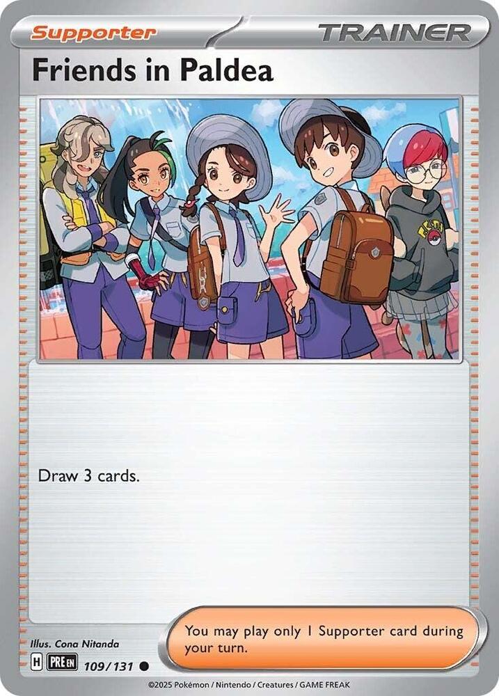 Friends in Paldea (109/131) [Scarlet & Violet: Prismatic Evolutions] | Rock City Comics