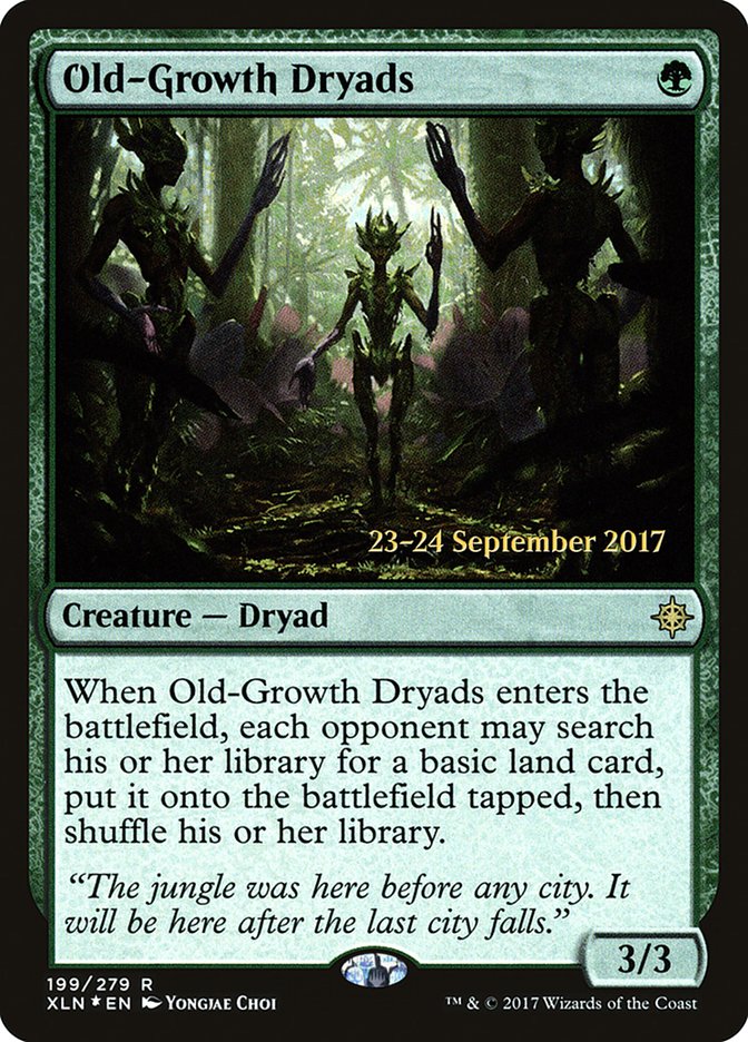 Old-Growth Dryads [Ixalan Prerelease Promos] | Rock City Comics