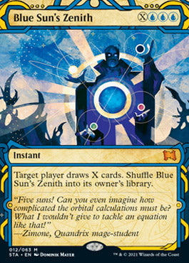 Blue Sun's Zenith (Foil Etched) [Strixhaven: Mystical Archive] | Rock City Comics