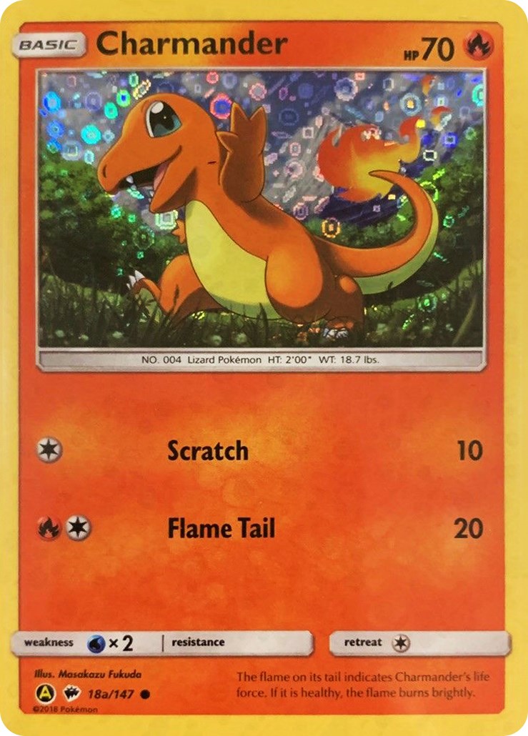 Charmander (18a/147) (General Mills Cereal Foil) [Alternate Art Promos] | Rock City Comics