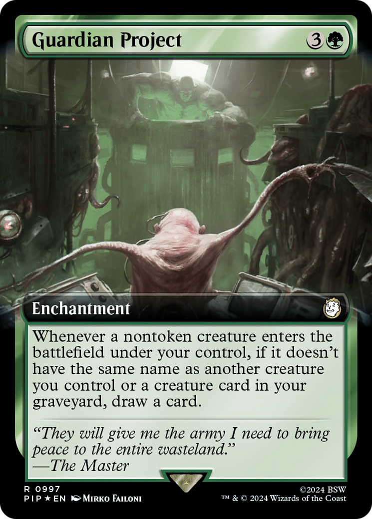 Guardian Project (Extended Art) (Surge Foil) [Fallout] | Rock City Comics