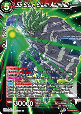 SS Broly, Brawn Amplified (Uncommon) (BT13-024) [Supreme Rivalry] | Rock City Comics