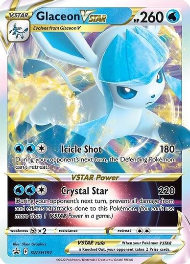 Glaceon VSTAR (SWSH197) [Sword & Shield: Black Star Promos] | Rock City Comics