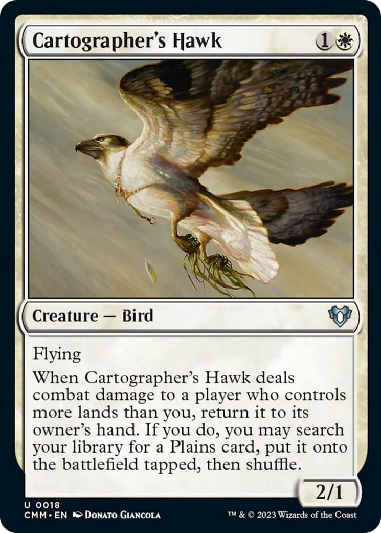 Cartographer's Hawk [Commander Masters] | Rock City Comics