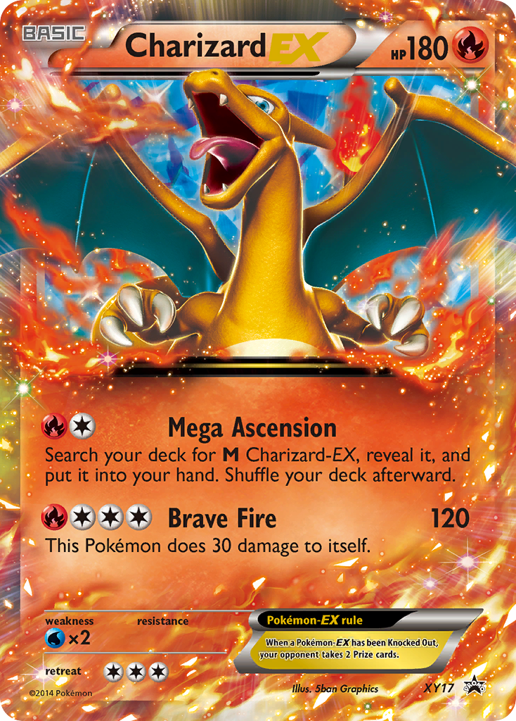 Charizard EX (XY17) [XY: Black Star Promos] | Rock City Comics