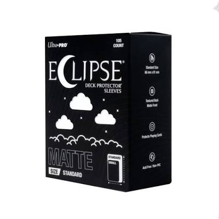 UP Eclipse Arctic White 105 Sleeves Matte | Rock City Comics