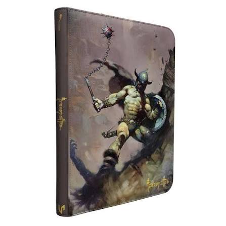 UP Frank Frazetta Warrior With Ball and Chain 9PKT Binder | Rock City Comics