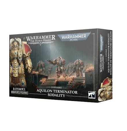 Warhammer 40K Adeptus Custodes: Aquilon Terminator Sodality | Rock City Comics