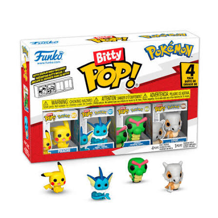 Bitty Pop! Pokemon Pikachu Pack | Rock City Comics