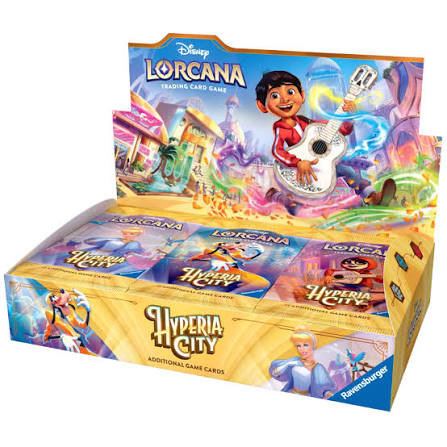 Lorcana Hyperpia City Booster Box (Prerelease) | Rock City Comics