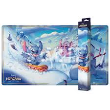 Disney Lorcana Snowboarding Stitch Playmat | Rock City Comics