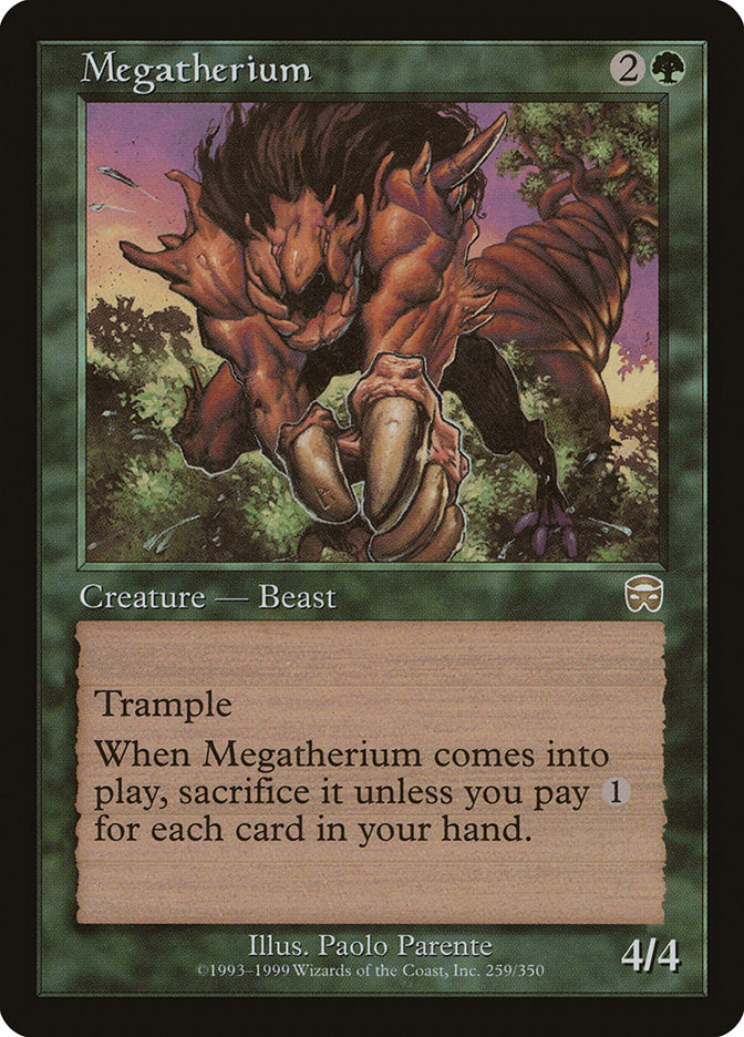 Megatherium [Mercadian Masques] | Rock City Comics