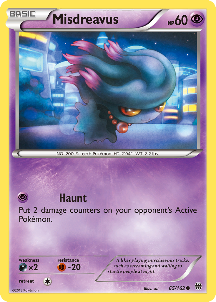 Misdreavus (65/162) [XY: BREAKthrough] | Rock City Comics