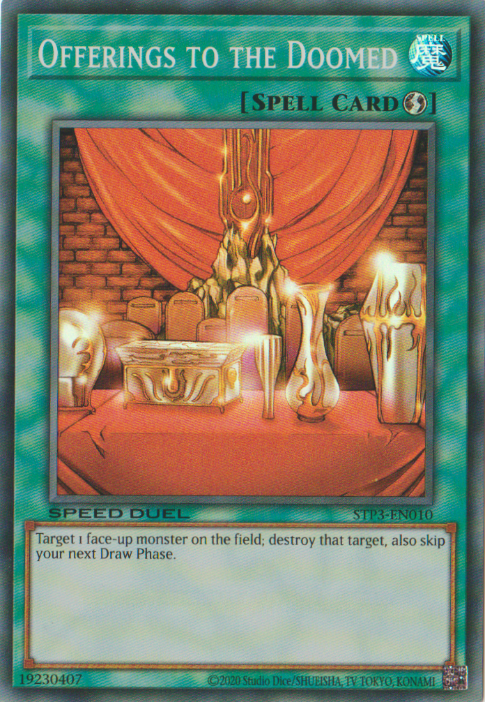 Offerings to the Doomed [STP3-EN010] Super Rare | Rock City Comics