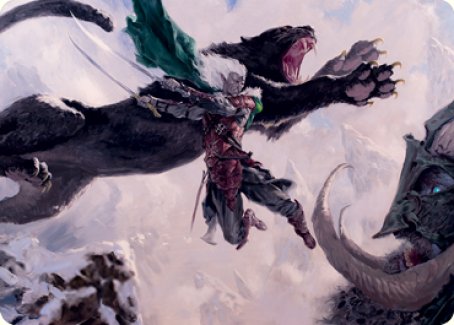 Drizzt Do'Urden Art Card [Dungeons & Dragons: Adventures in the Forgotten Realms Art Series] | Rock City Comics