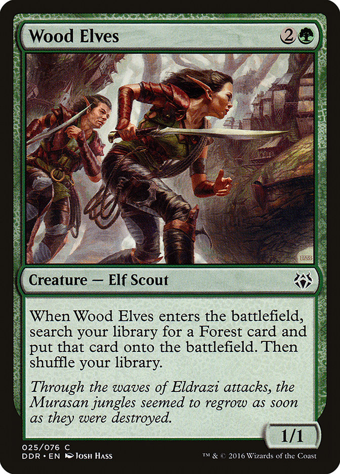 Wood Elves [Duel Decks: Nissa vs. Ob Nixilis] | Rock City Comics