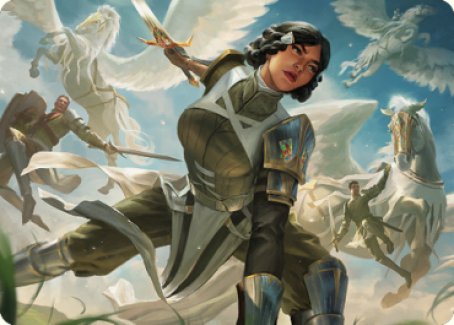 Resolute Reinforcements Art [Dominaria United Art Series] | Rock City Comics