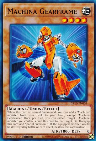 Machina Gearframe [SR10-EN005] Common | Rock City Comics