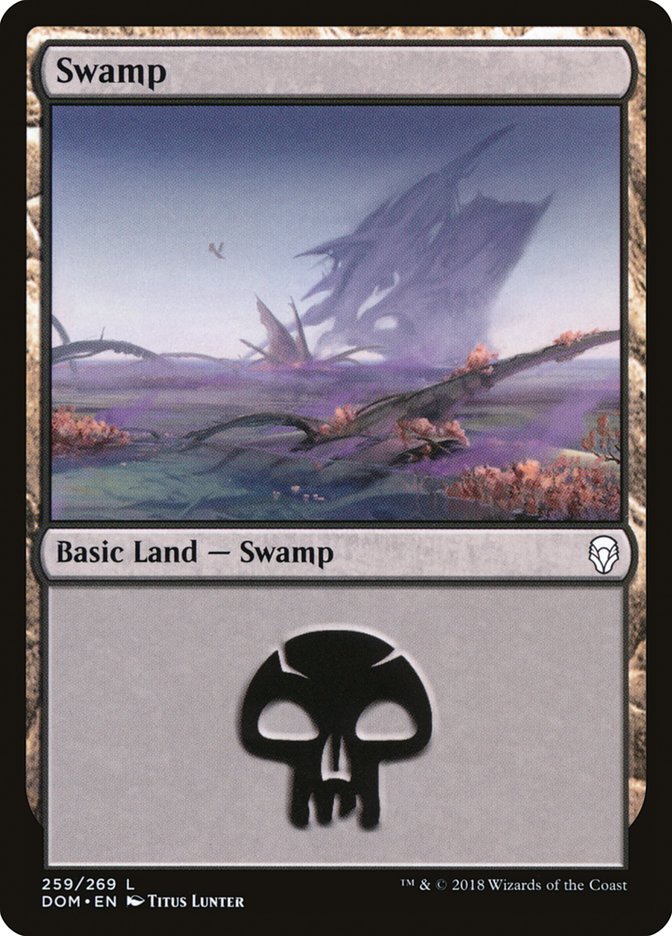 Swamp (259) [Dominaria] | Rock City Comics