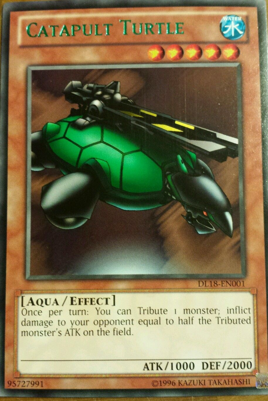 Catapult Turtle (Green) [DL18-EN001] Rare | Rock City Comics