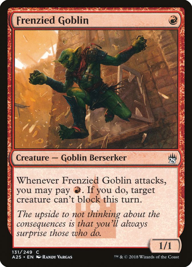 Frenzied Goblin [Masters 25] | Rock City Comics