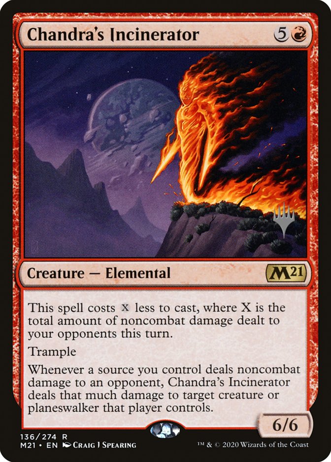 Chandra's Incinerator (Promo Pack) [Core Set 2021 Promos] | Rock City Comics