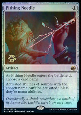 Pithing Needle [Innistrad: Midnight Hunt Prerelease Promos] | Rock City Comics