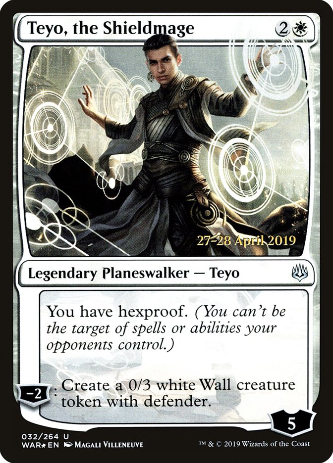 Teyo, the Shieldmage  [War of the Spark Prerelease Promos] | Rock City Comics