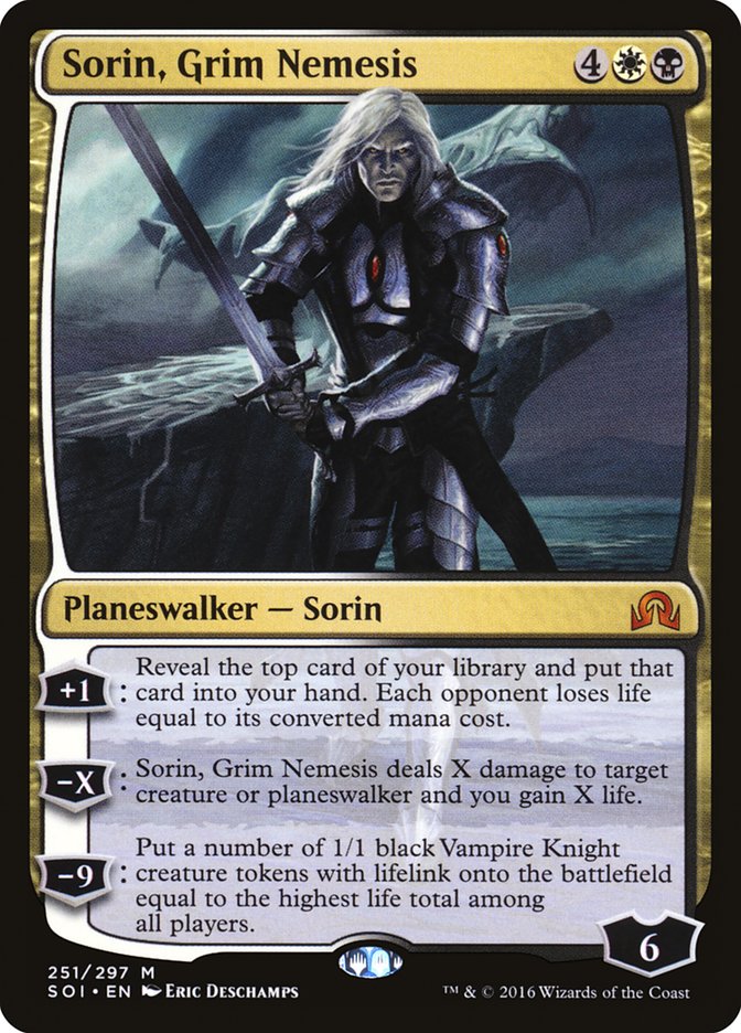 Sorin, Grim Nemesis [Shadows over Innistrad] | Rock City Comics