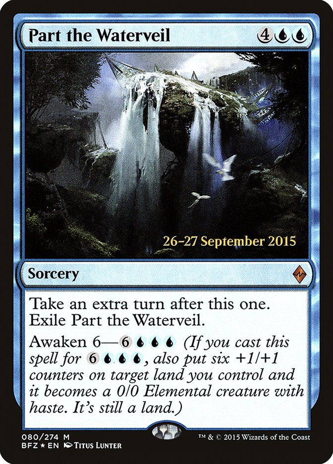 Part the Waterveil  [Battle for Zendikar Prerelease Promos] | Rock City Comics