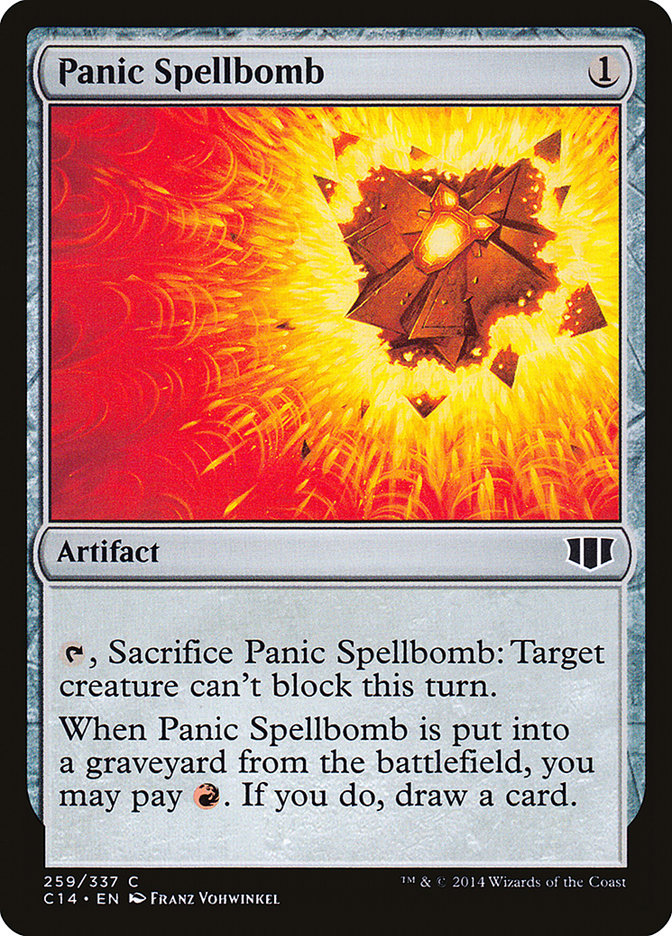 Panic Spellbomb [Commander 2014] | Rock City Comics